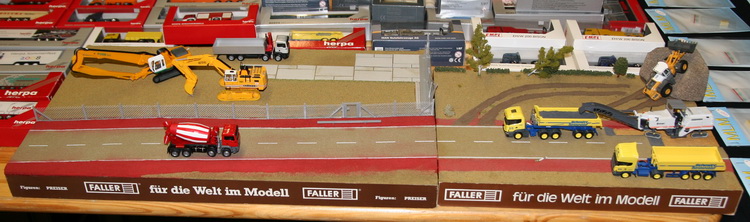 Sebastian Berger: Diorama Straßenbau