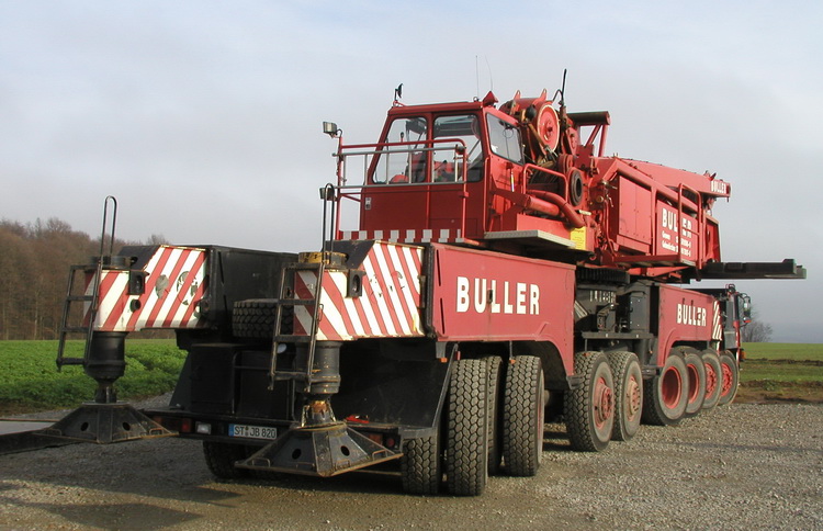 Buller LG 1550 in Fahrtstellung