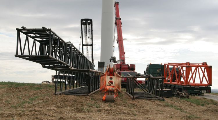 Thömen LG 1550 Gittermast - Copyright: www.olli80.de