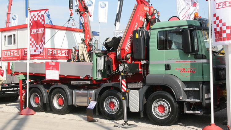 MAN TGS 41.480 Pauly mit Fassi E455XP - Copyright: www.olli80.de