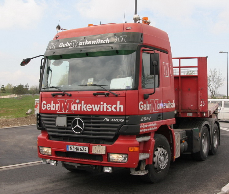 Gebr. Markewitsch Actros 2657  - Copyright: www.olli80.de