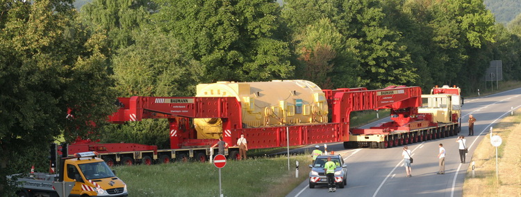 Greiner - 350 Tonnen Kesselbrücke