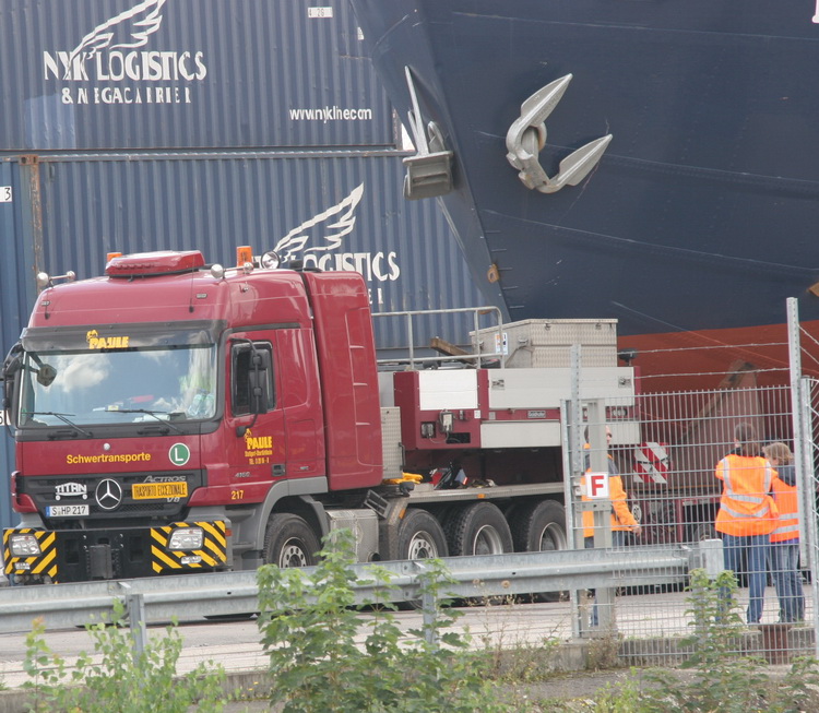 Paule Schiffsverladung  - Copyright: www.olli80.de