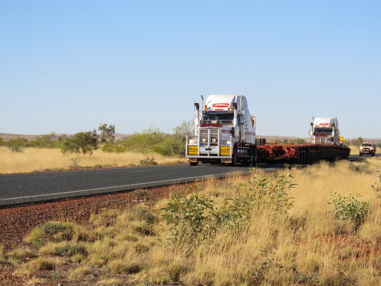 Mammoet Western Star Hauber mit Goldhofer Achslinien - Copyright: www.olli80.de