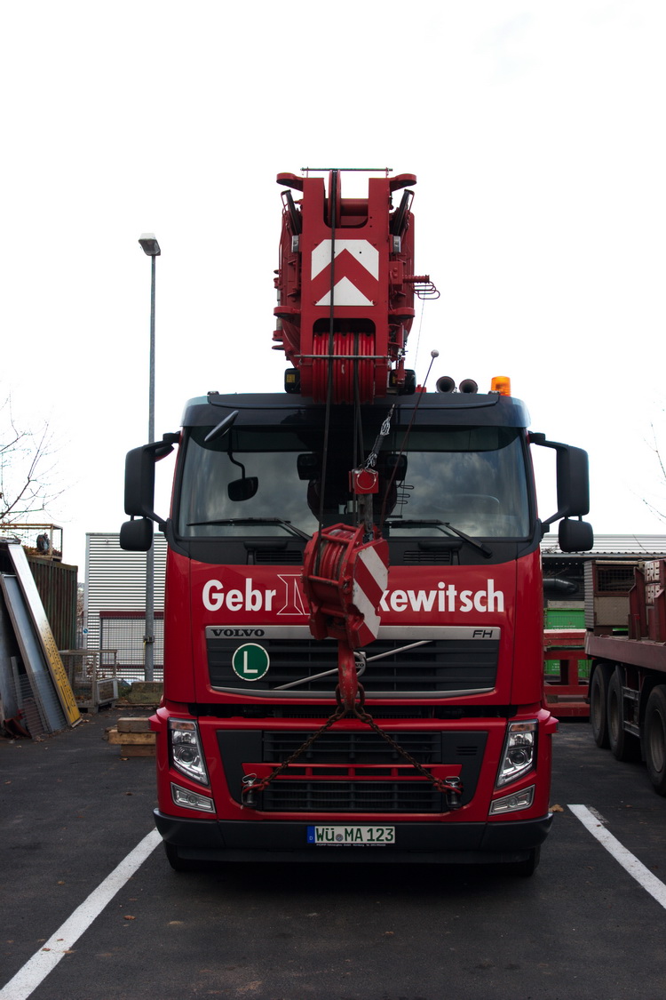 Gebr. Markewitsch Volvo FH 540 mit Faun HK 40 - Copyright: www.olli80.de