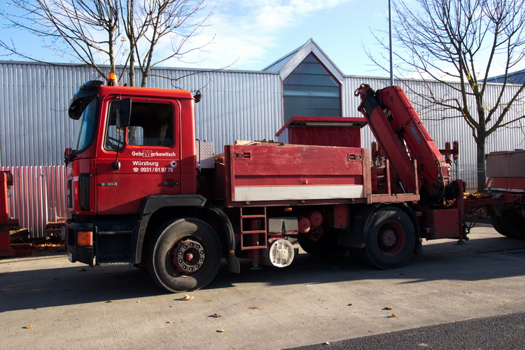 Markewitsch MAN F90 mit Ballastanhänger - Copyright: www.olli80.de