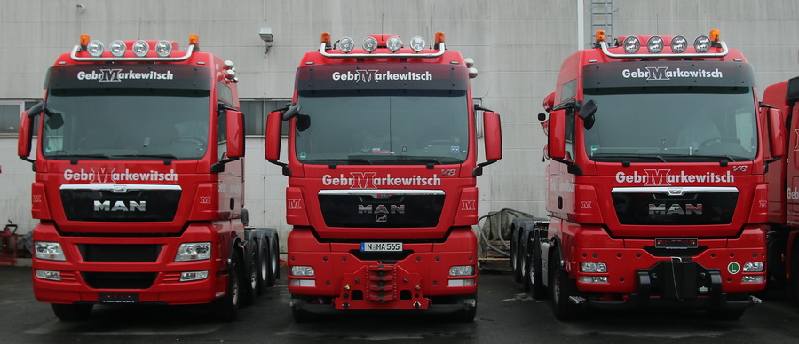 Gebr. Markewitsch MAN TGX Trio - Copyright: www.olli80.de