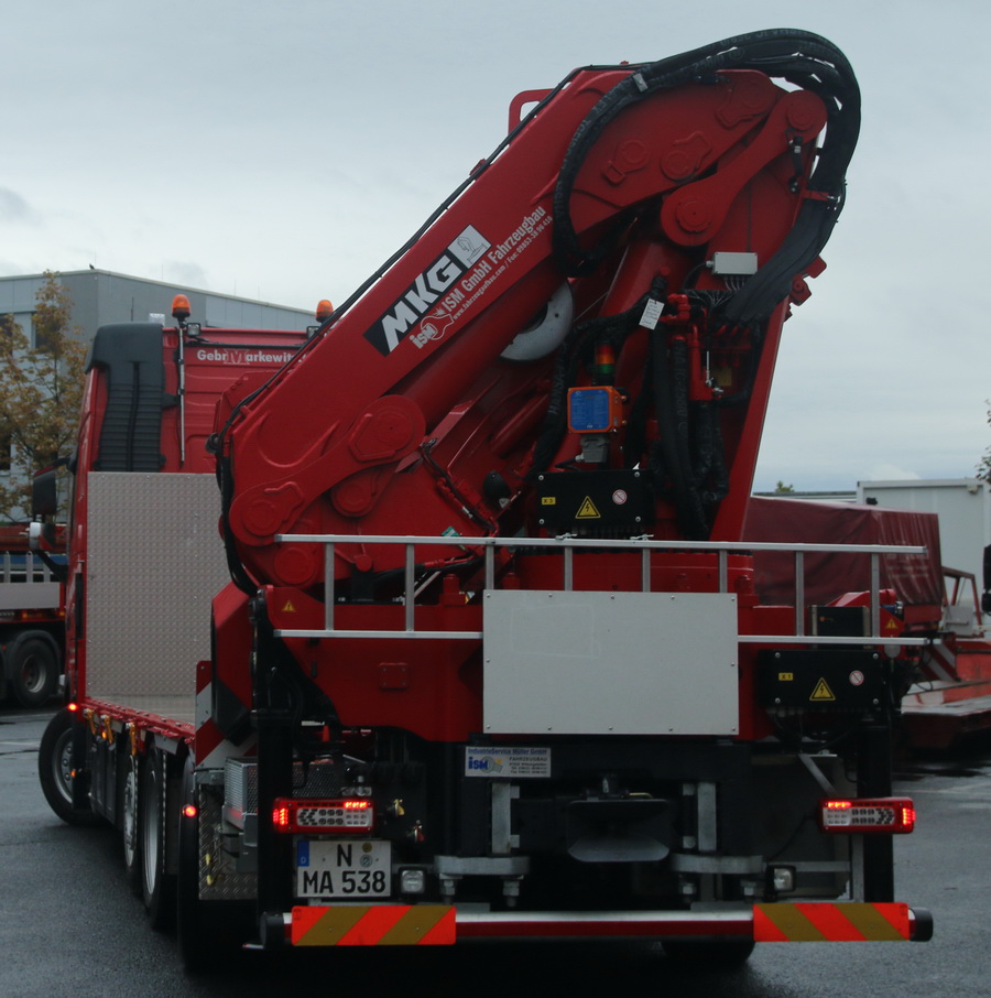 Gebr. Markewitsch Volvo FH 540 mit MKG Ladekran - Copyright: www.olli80.de