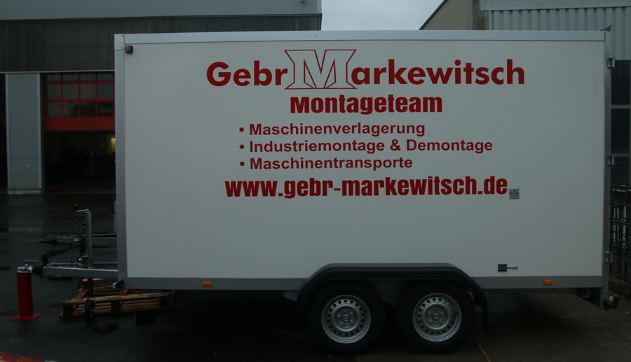 Gebr. Markewitsch Tandemanhänger- Copyright: www.olli80.de