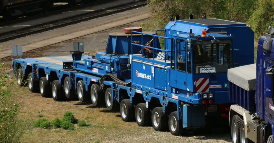 Daher-NCS Scheuerle Interkombi mit Antriebseinheit - Neue Heuler  - Copyright: www.olli80.de