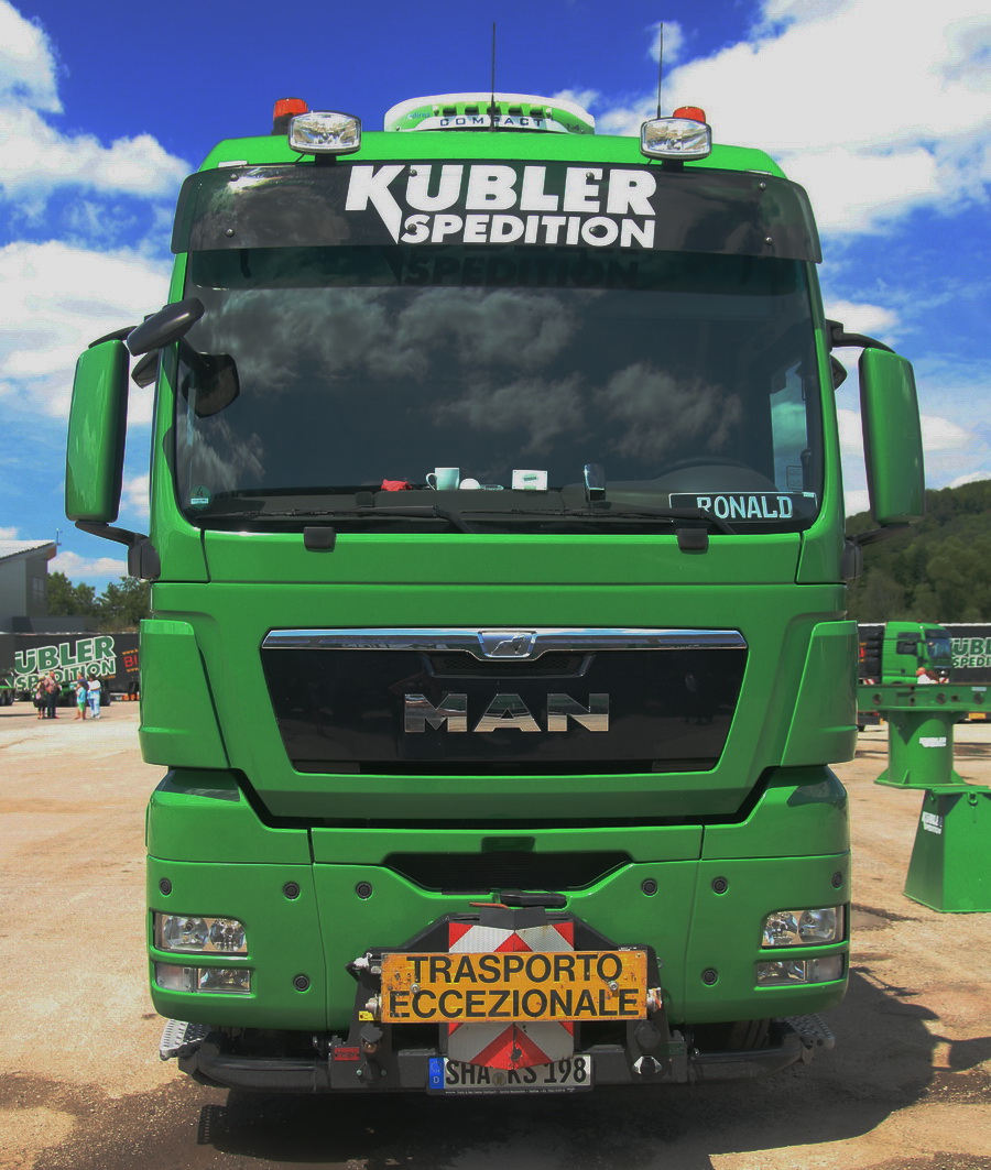 Kübler MAN TGX 41.540 mit Scheuerle EuroCompact   - Copyright: www.olli80.de