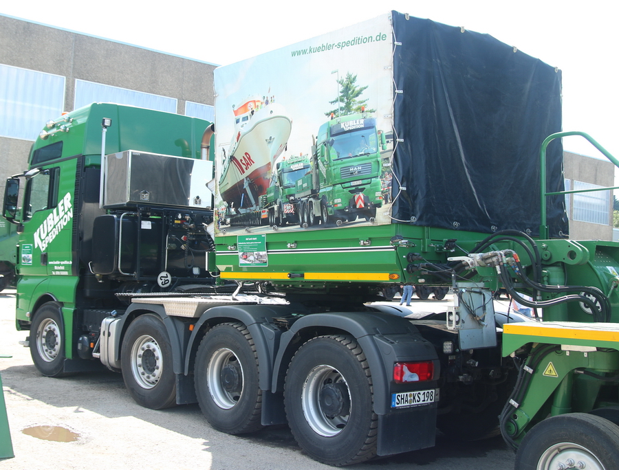 Kübler MAN TGX 41.540 mit Scheuerle EuroCompact  - Copyright: www.olli80.de