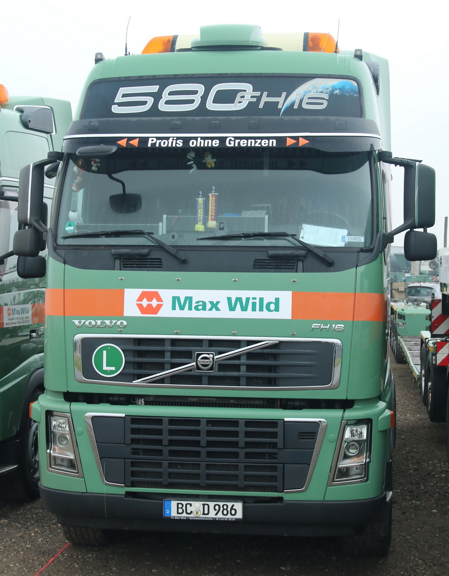 Max Wild Volvo FH 16 580 Solozugmaschine - Copyright: www.olli80.de