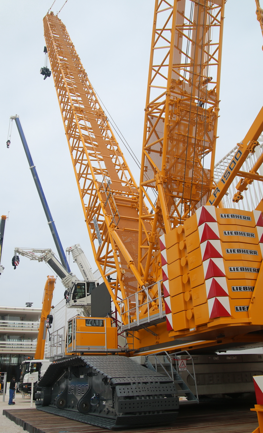 Liebherr LR 1500 Beutelhauser Hauptausleger - Copyright: www.olli80.de