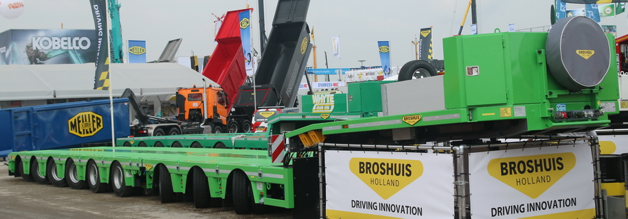 Broshuis SL ModulTrailer A.M. Kran Wind - Copyright: www.olli80.de