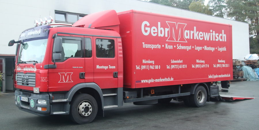 Gebr. Markewitsch - MAN TGM mit Doppelkabine - Copyright: www.olli80.de