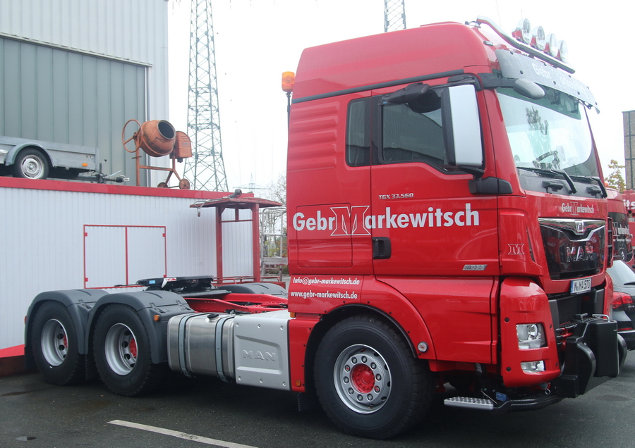 Gebr. Markewitsch - MAN TGX 33.560 D38 - Copyright: www.olli80.de