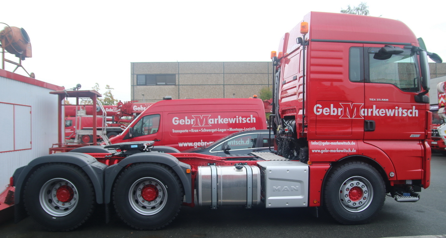 Gebr. Markewitsch - MAN TGX 33.560 D38 - Copyright: www.olli80.de