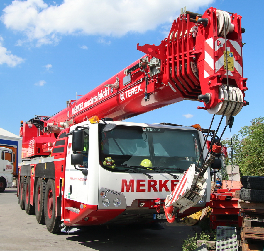 Merkel Krane Bamberg Terex AC 100/4L - Copyright: www.olli80.de