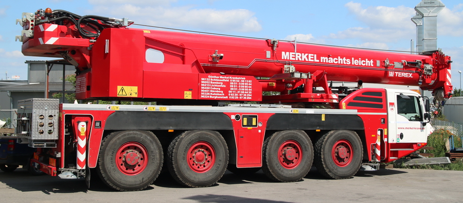 Merkel Krane Bamberg Terex AC 100/4L - Copyright: www.olli80.de