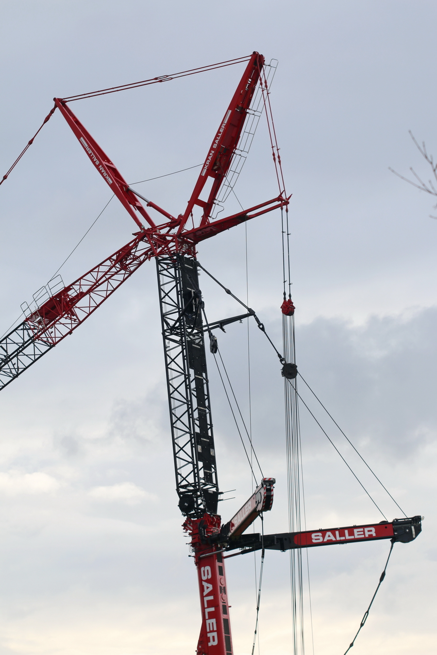 Saller LTM 1750-9.1 Gittermast - Copyright: www.olli80.de