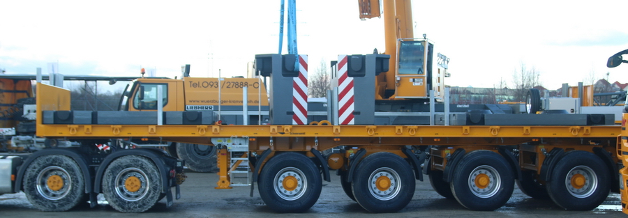 Würzburger Kranverleih GMK 6300L-1 Balllast - Copyright: www.olli80.de