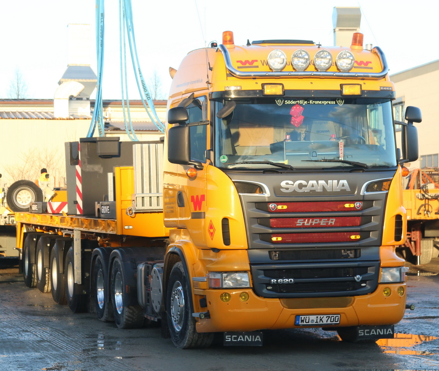 Würzburger Kranverleih Scania R 620 - Copyright: www.olli80.de