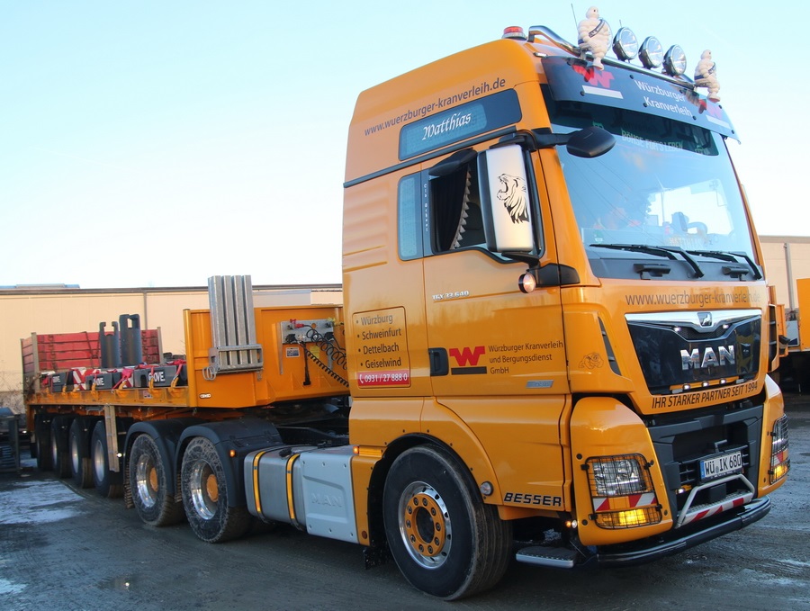 Würzburger Kranverleih GMK 6300L-1 Ballast - Copyright: www.olli80.de