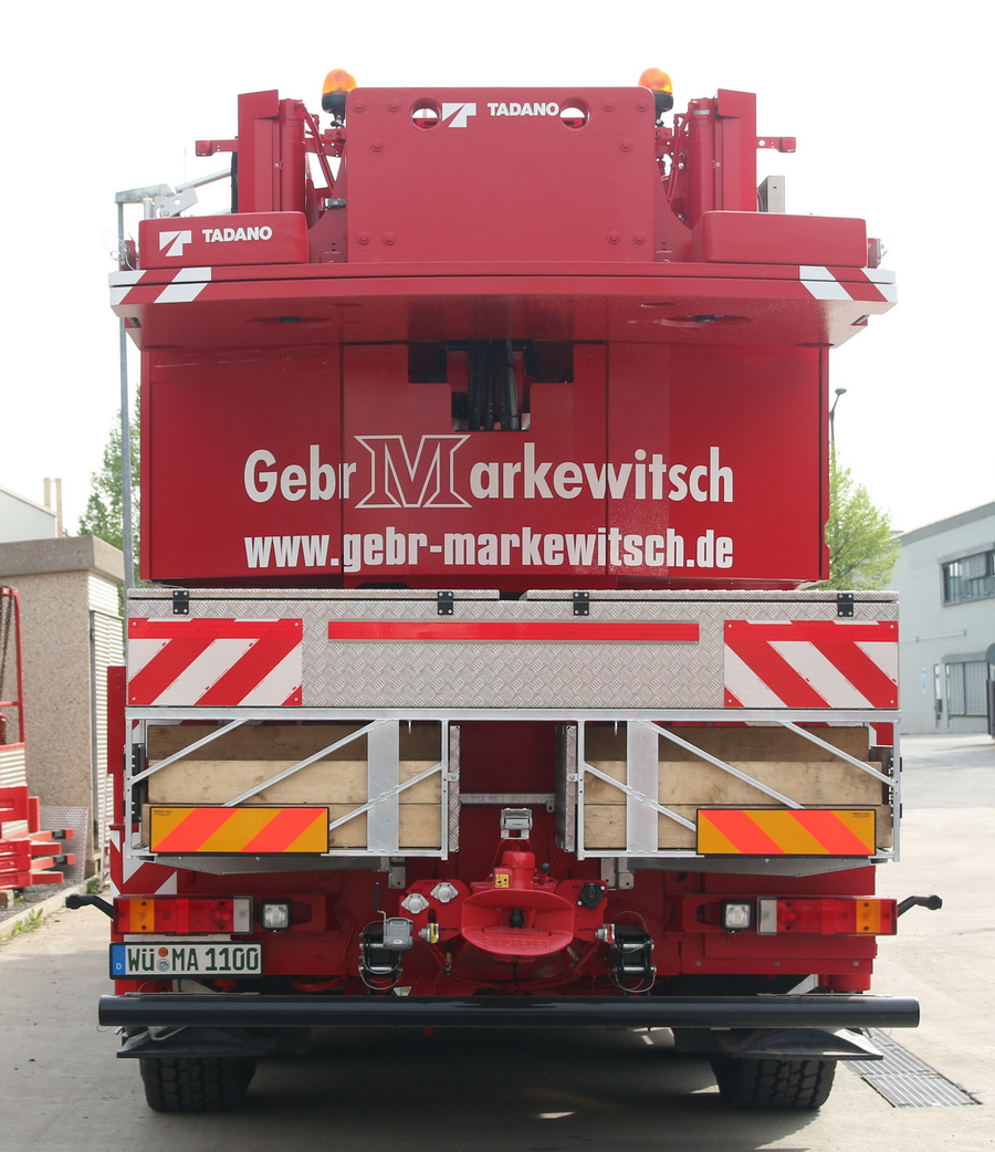 Gebr. Markewitsch Tadano ATF 100G-4 Heckansicht - Copyright: www.olli80.de
