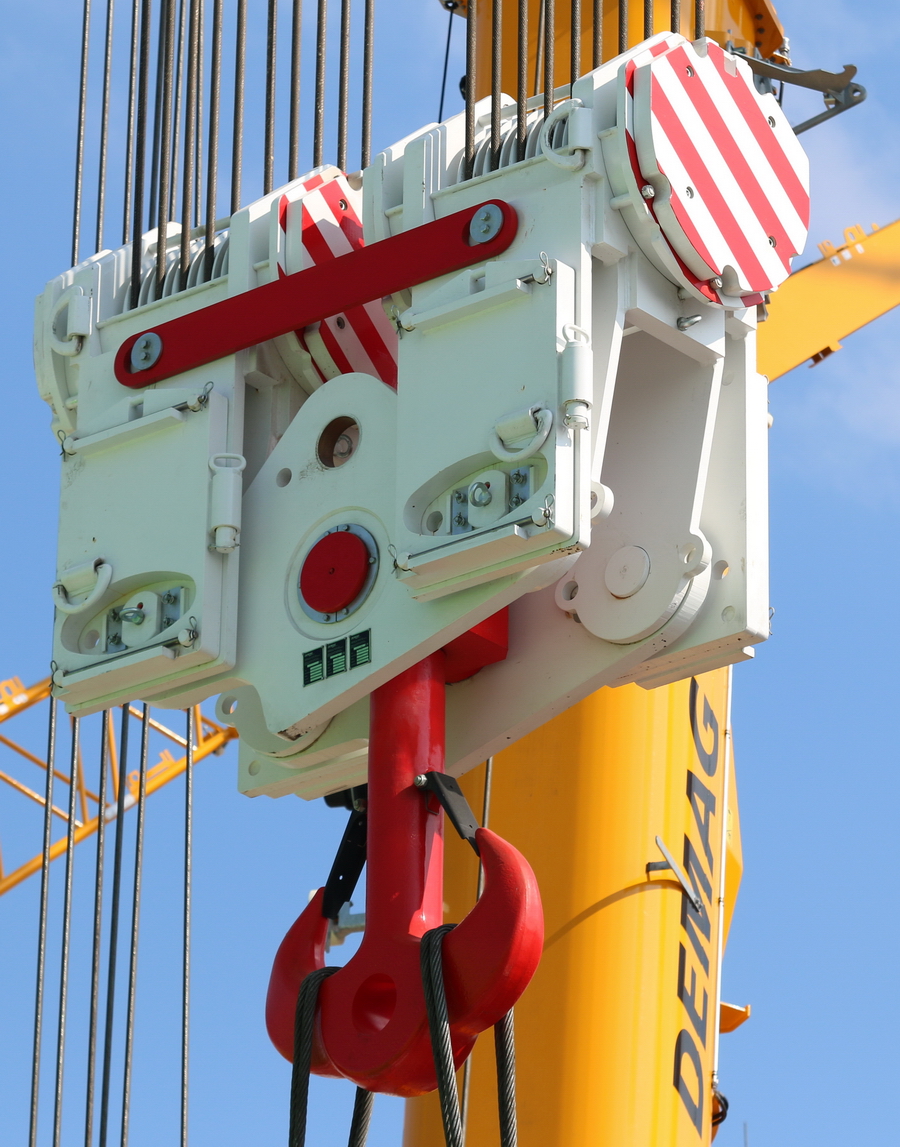 Demag CC 2800-2 Hakenflasche - Copyright: www.olli80.de