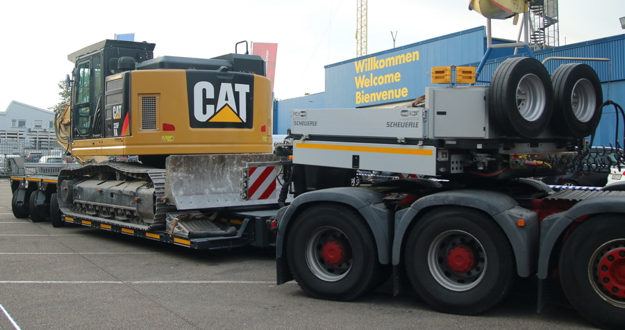 SAT MAN TGX mit Scheuerle EuroCompact - Copyright: www.olli80.de