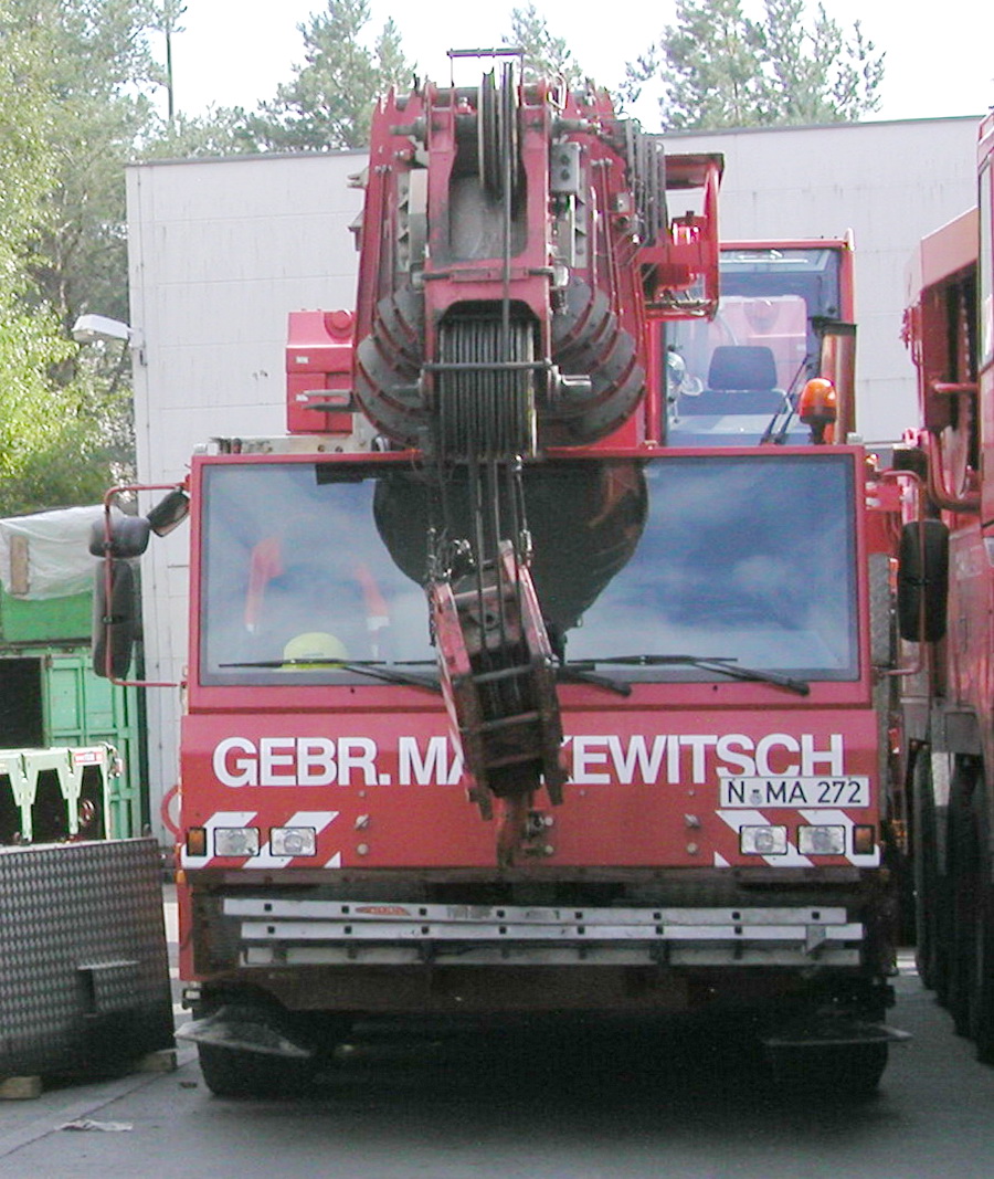 Frontansicht Demag AC 205 Gebr. Markewitsch - Copyright: www.olli80.de