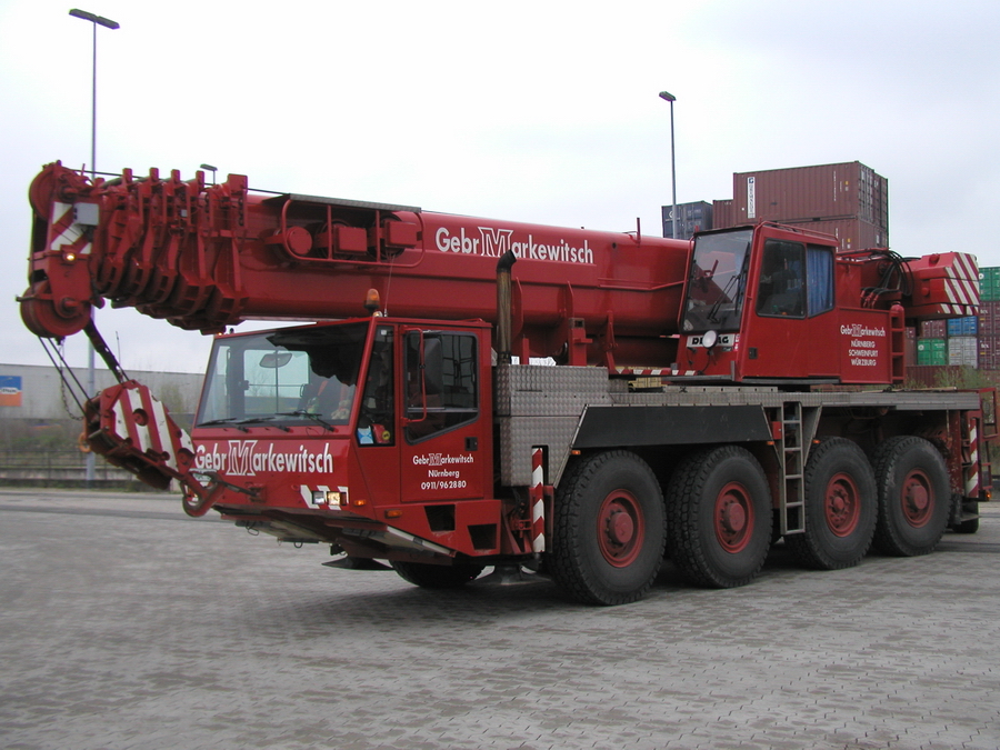 Frontansicht Demag AC 205 Gebr. Markewitsch - Copyright: www.olli80.de