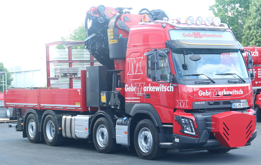 Gebr. Markewitsch Volvo FMX 540 mit Palfinger 92002 - Copyright: www.olli80.de