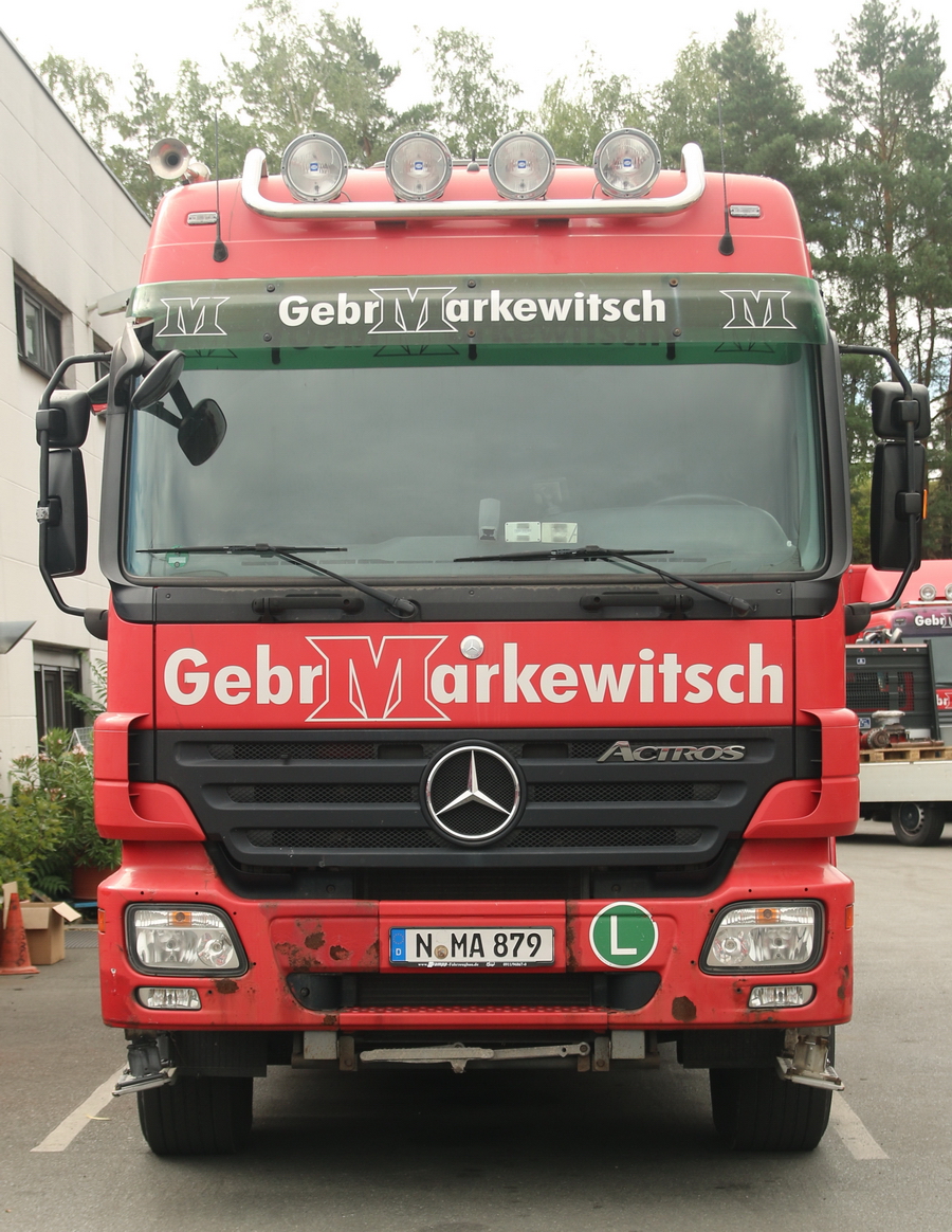 Gebr. Markewitsch MB Actros 2648 Pritschen-LKW- Copyright: www.olli80.de