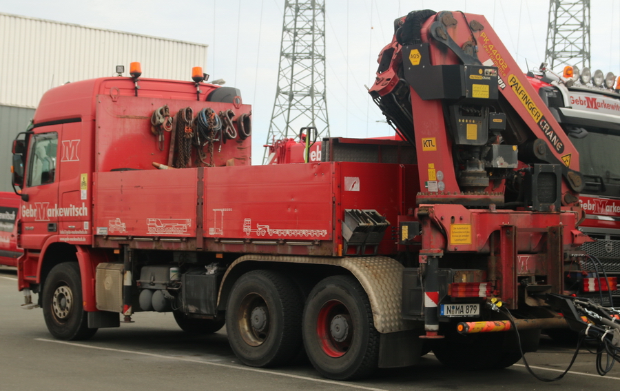 Gebr. Markewitsch MB Actros 2648 Pritschen-LKW - Copyright: www.olli80.de