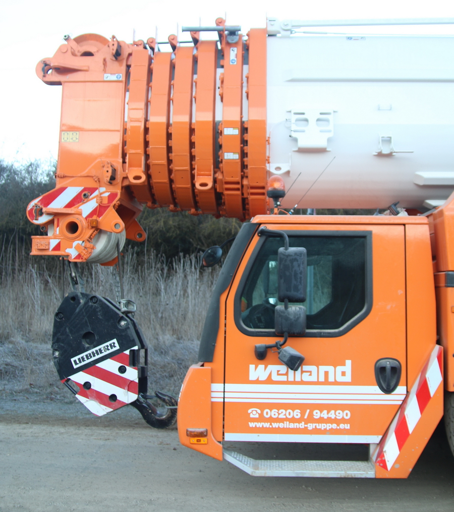Weiland LTM 1450-8.1 Rollenkopf - Copyright: www.olli80.de