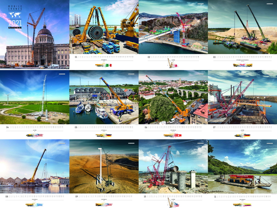 Liebherr Kalender 2021 Willi Wilhelm