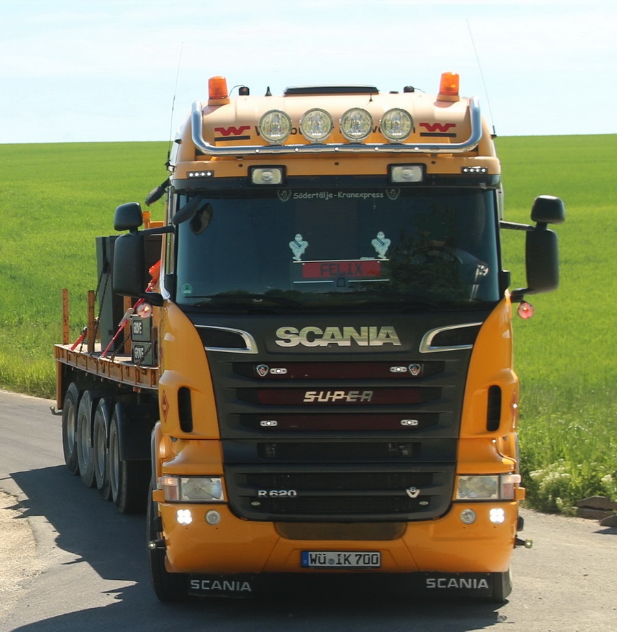 Würzburger Kranverleih Scania R620 - Copyright: www.olli80.de