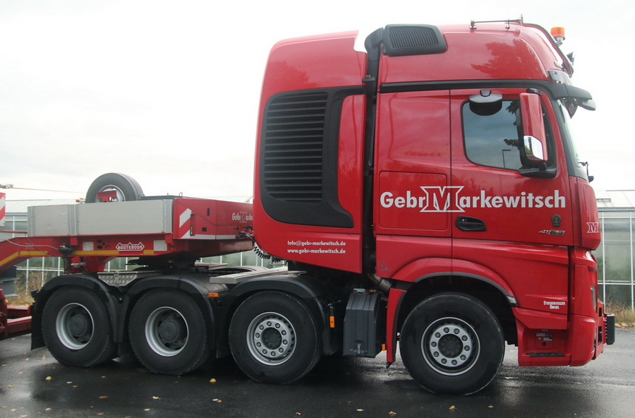 Gebr. Markewitsch MB Actros 4163 - Copyright: www.olli80.de
