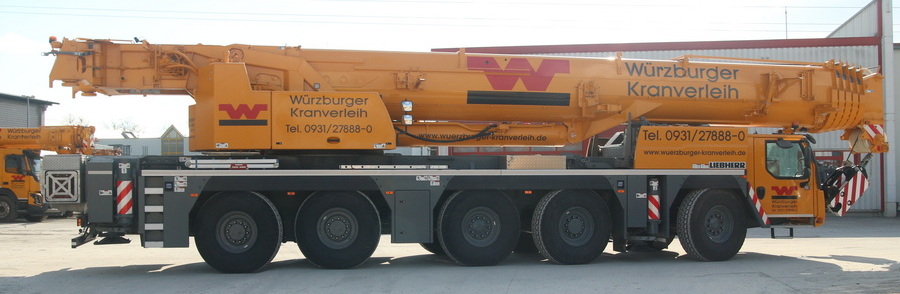 Würzburger Kranverleih LTM 1250-5.1  - Copyright: www.olli80.de