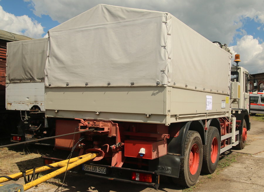Eisenbahnwelt Darmstadt-Kranichstein MAN F8 26.361 - Copyright: www.olli80.de