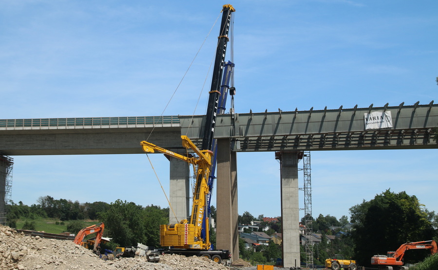 MSG Terex AC 500-2 & Steil LTM 1500-8.1 - Copyright: www.olli80.de