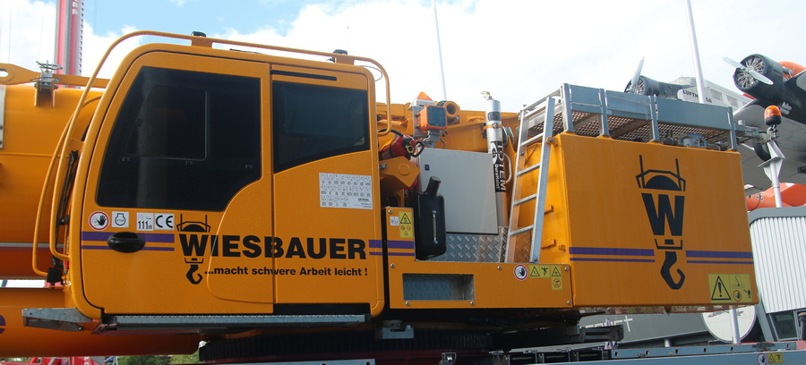 Wiesbauer Terex AC 7.450-1 Oberwagenkabine - Copyright: www.olli80.de