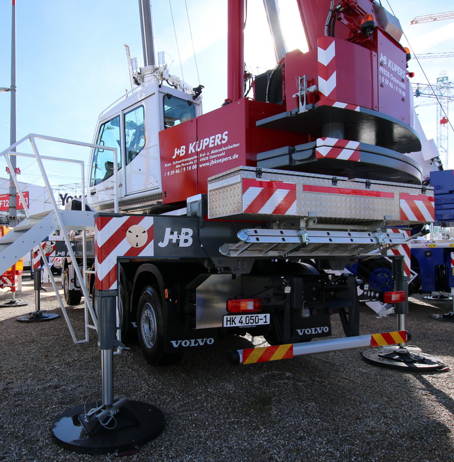 Bauma 2022 - Tadano HK 4.05-1 J + B Küpers Kranaufbau - Copyright: www.olli80.de