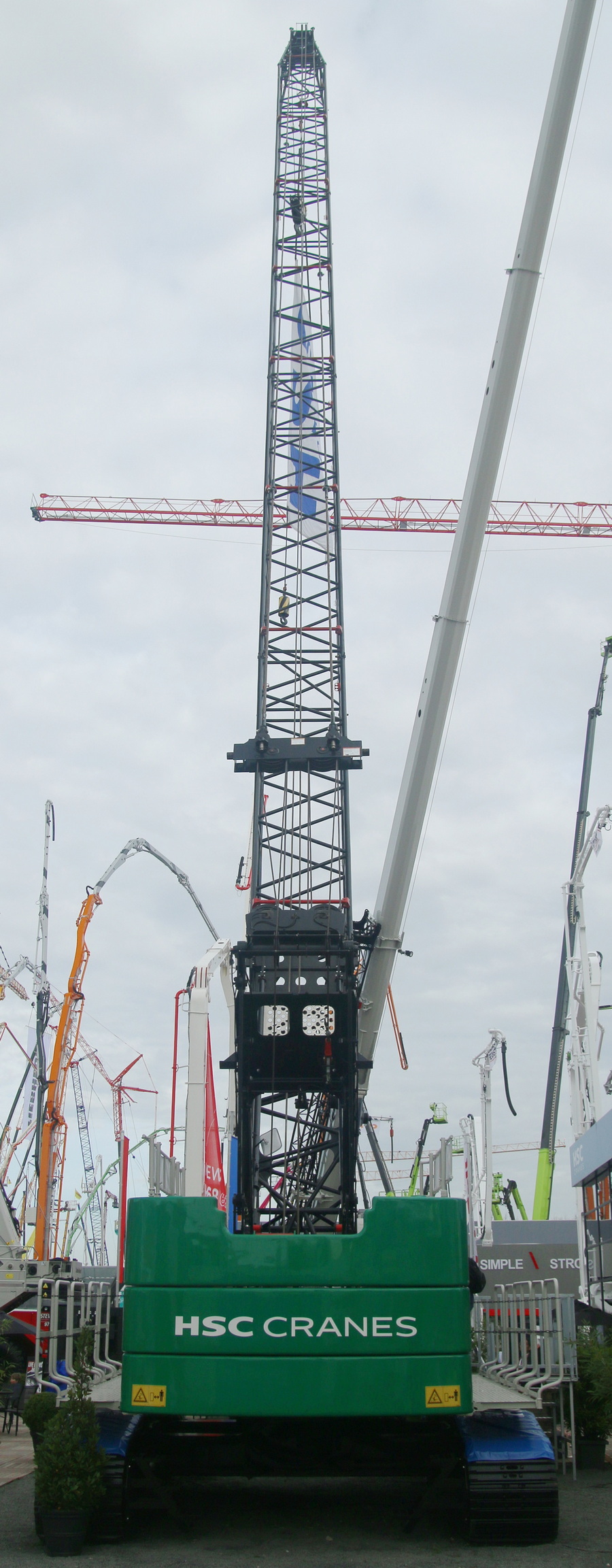 Bauma 2022 - Hitachi-Sumitomo Cranes SCX 800A-3 - Copyright: www.olli80.de