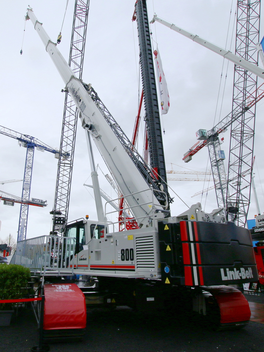 Bauma 2022 - LinkBelt TCC 800 - Copyright: www.olli80.de