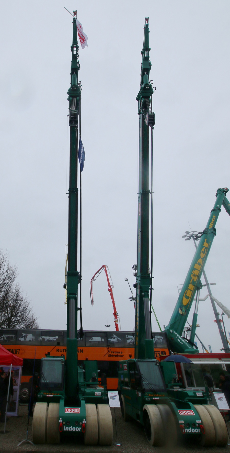 Bauma 2022 - Ormig 40iE und 60ie Gr&auml;eber - Copyright: www.olli80.de