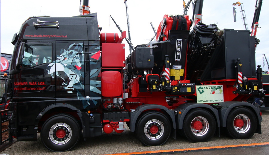 Bauma 2022 - MAN 41.540 mit Fassi F1750HXP W. Mayer - Copyright: www.olli80.de