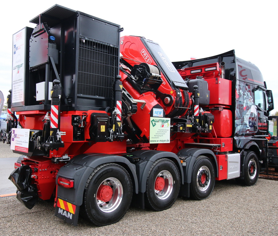 Bauma 2022 - MAN 41.540 mit Fassi F1750HXP W. Mayer - Copyright: www.olli80.de